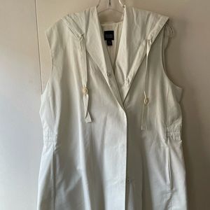 Eileen Fisher Hooded Vest
